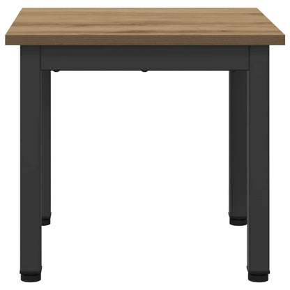 Coffee Table Artisian Oak 40 x 40 x 36 cm Engineered Wood