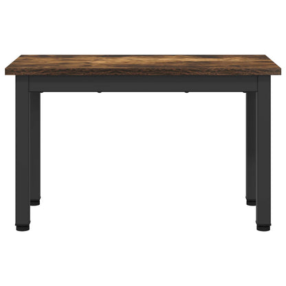 Coffee Table Smoke Oak 60 x 30 x 36 cm Engineered Wood