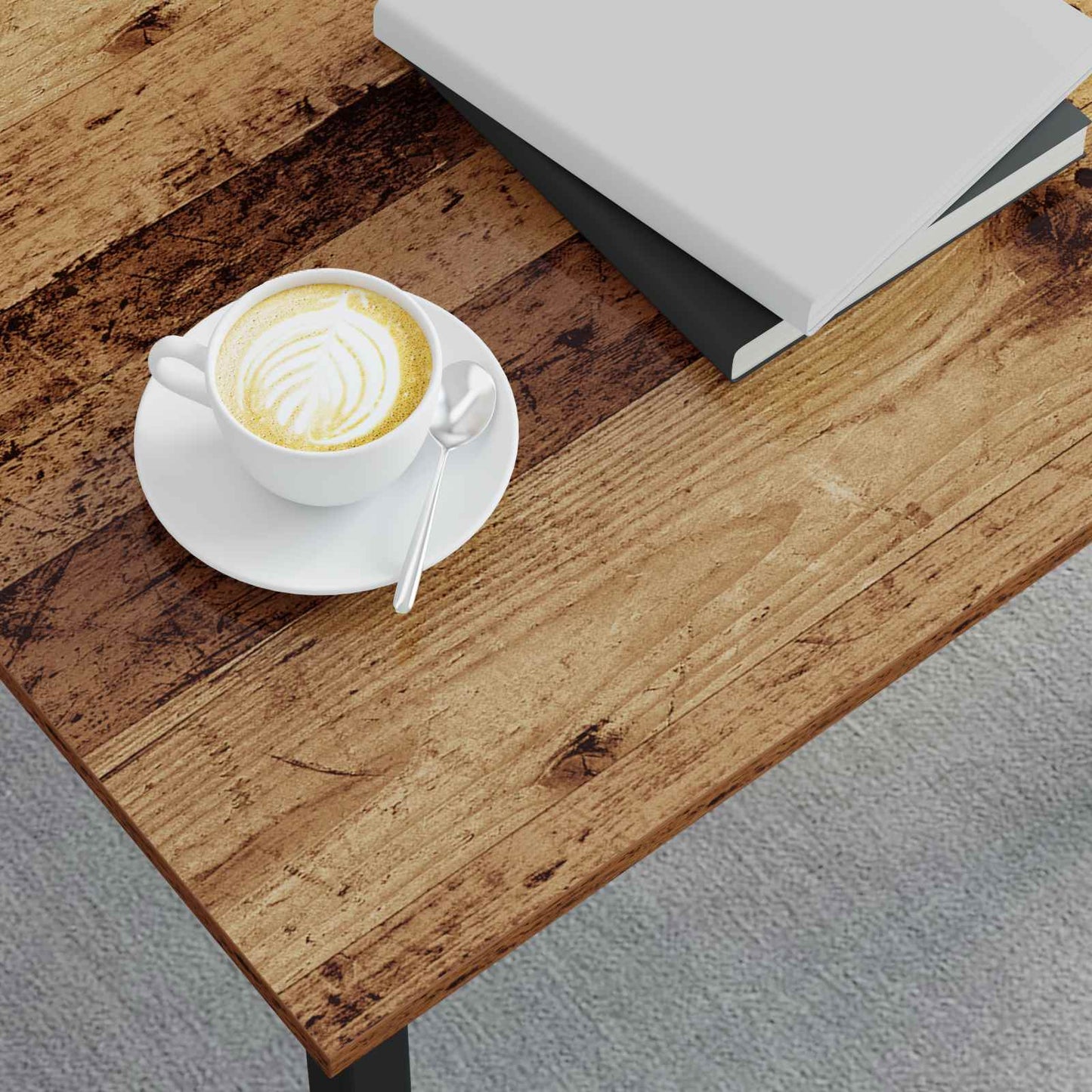 Coffee Table Old Wood 60 x 30 x 36 cm Engineered Wood
