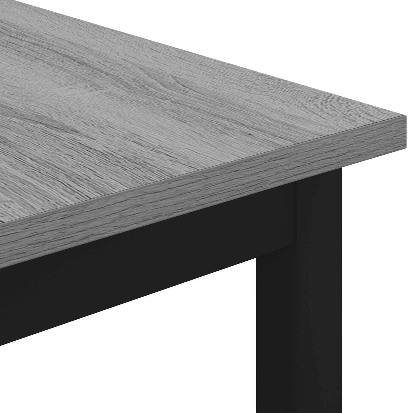 Coffee Table Grey Sonoma 60 x 60 x 36 cm Engineered Wood