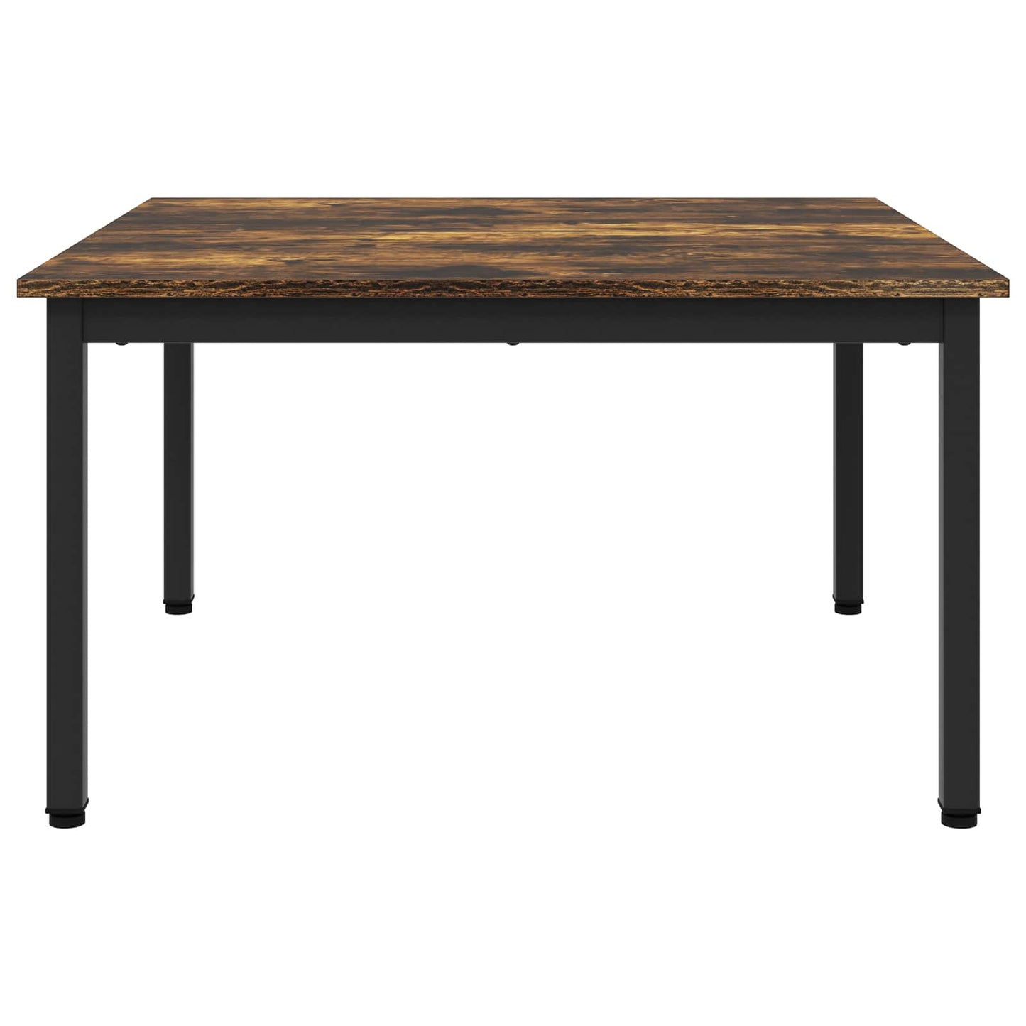Coffee Table Smoke Oak 80 x 80 x 45 cm Engineered Wood