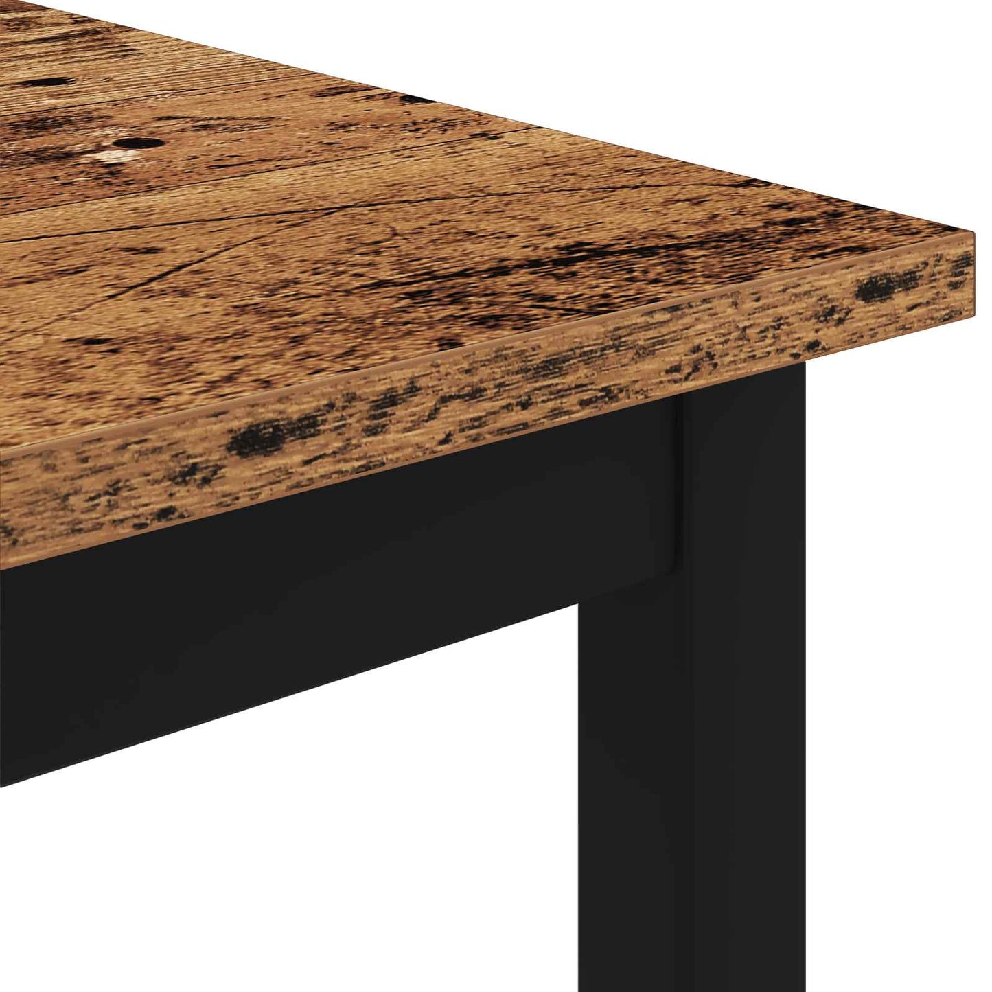 Coffee Table Old Wood 80 x 80 x 45 cm Engineered Wood