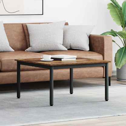 Coffee Table Old Wood 80 x 80 x 45 cm Engineered Wood