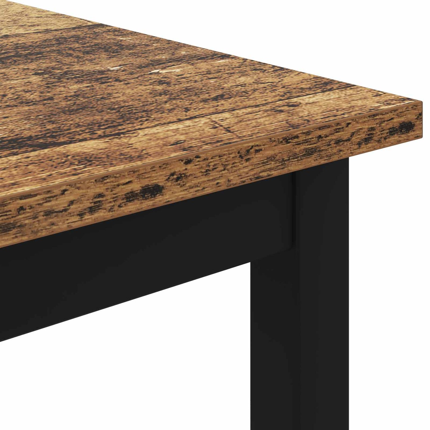 Coffee Table Old Wood 100 x 100 x 45 cm Engineered Wood