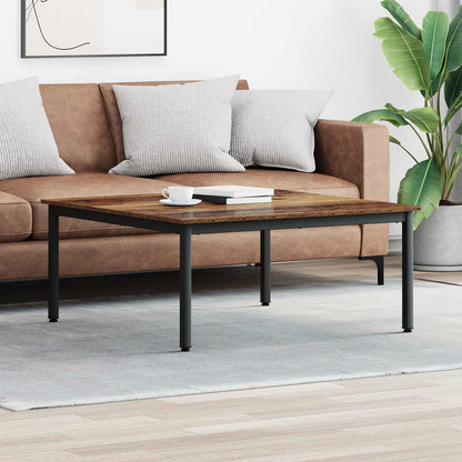 Coffee Table Old Wood 100 x 100 x 45 cm Engineered Wood