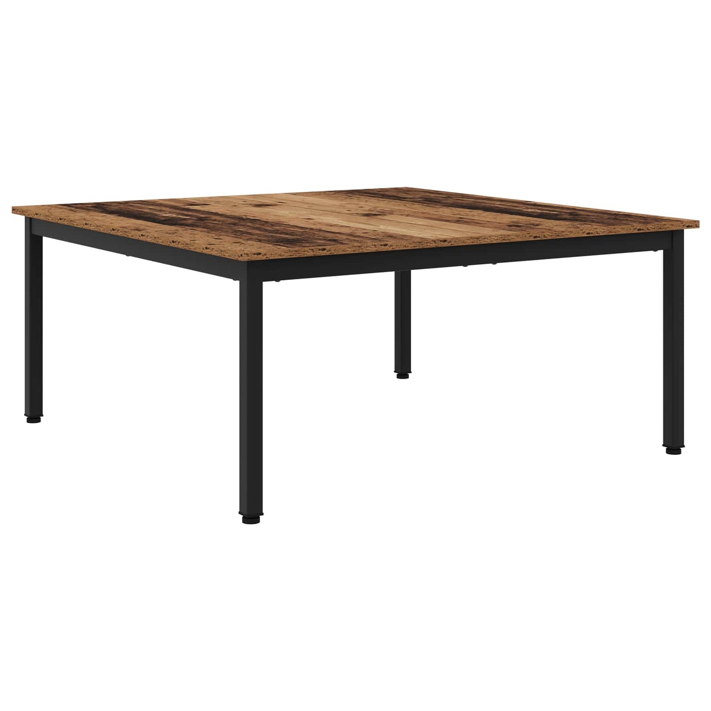 Coffee Table Old Wood 100 x 100 x 45 cm Engineered Wood