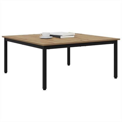 Coffee Table Artisian Oak 100 x 100 x 45 cm Engineered Wood