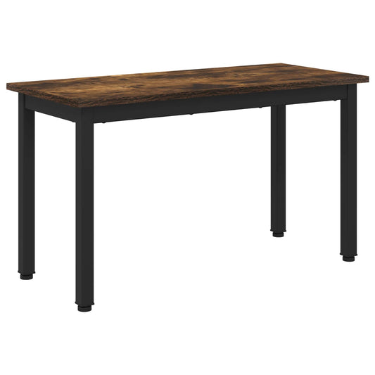 Bench Smoke Oak 80 x 35 x 45 cm Engineered Wood