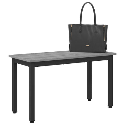 Bench Grey Sonoma 80 x 35 x 45 cm Engineered Wood