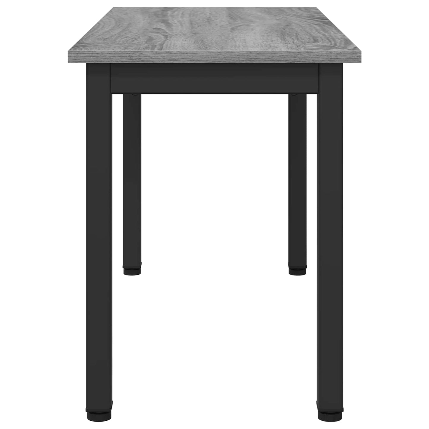 Bench Grey Sonoma 80 x 35 x 45 cm Engineered Wood