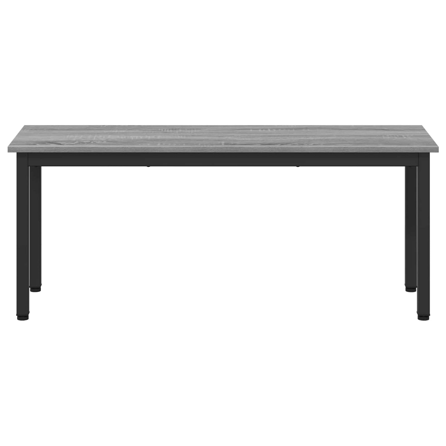 Bench Grey Sonoma 110 x 35 x 45 cm Engineered Wood