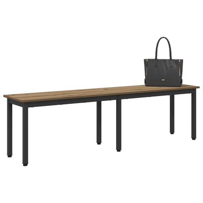 Bench Artisian Oak 160 x 35 x 45 cm Engineered Wood