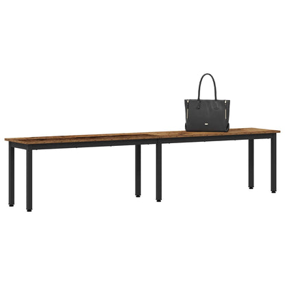 Bench Old Wood 200 x 35 x 45 cm Engineered Wood