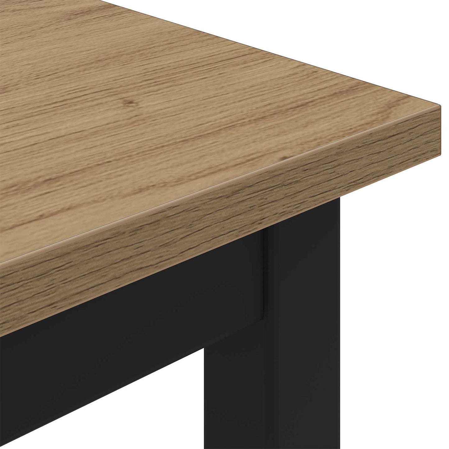 Bench Artisian Oak 200 x 35 x 45 cm Engineered Wood