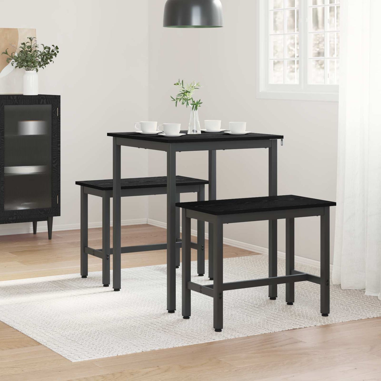 Dining Tables 60 x 60 x 75 cm METAL Square