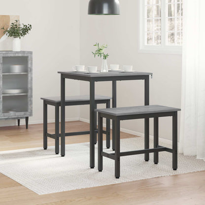 Dining Tables 60 x 60 x 75 cm METAL Square