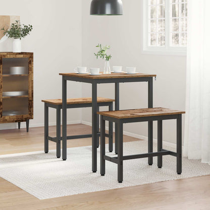 Dining Tables 60 x 60 x 75 cm METAL Square
