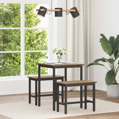 Dining Tables 60 x 60 x 75 cm METAL Square
