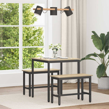 Dining Tables 70 x 70 x 75 cm METAL Square