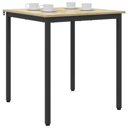 Dining Tables 70 x 70 x 75 cm METAL Square