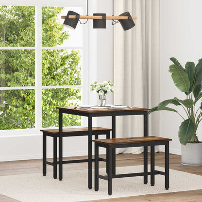 Dining Tables 70 x 70 x 75 cm METAL Square