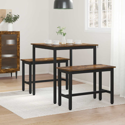 Dining Tables 70 x 70 x 75 cm METAL Square