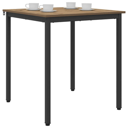 Dining Tables 70 x 70 x 75 cm METAL Square
