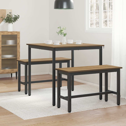 Dining Tables 80 x 80 x 75 cm Engineered Wood Artisan Oak