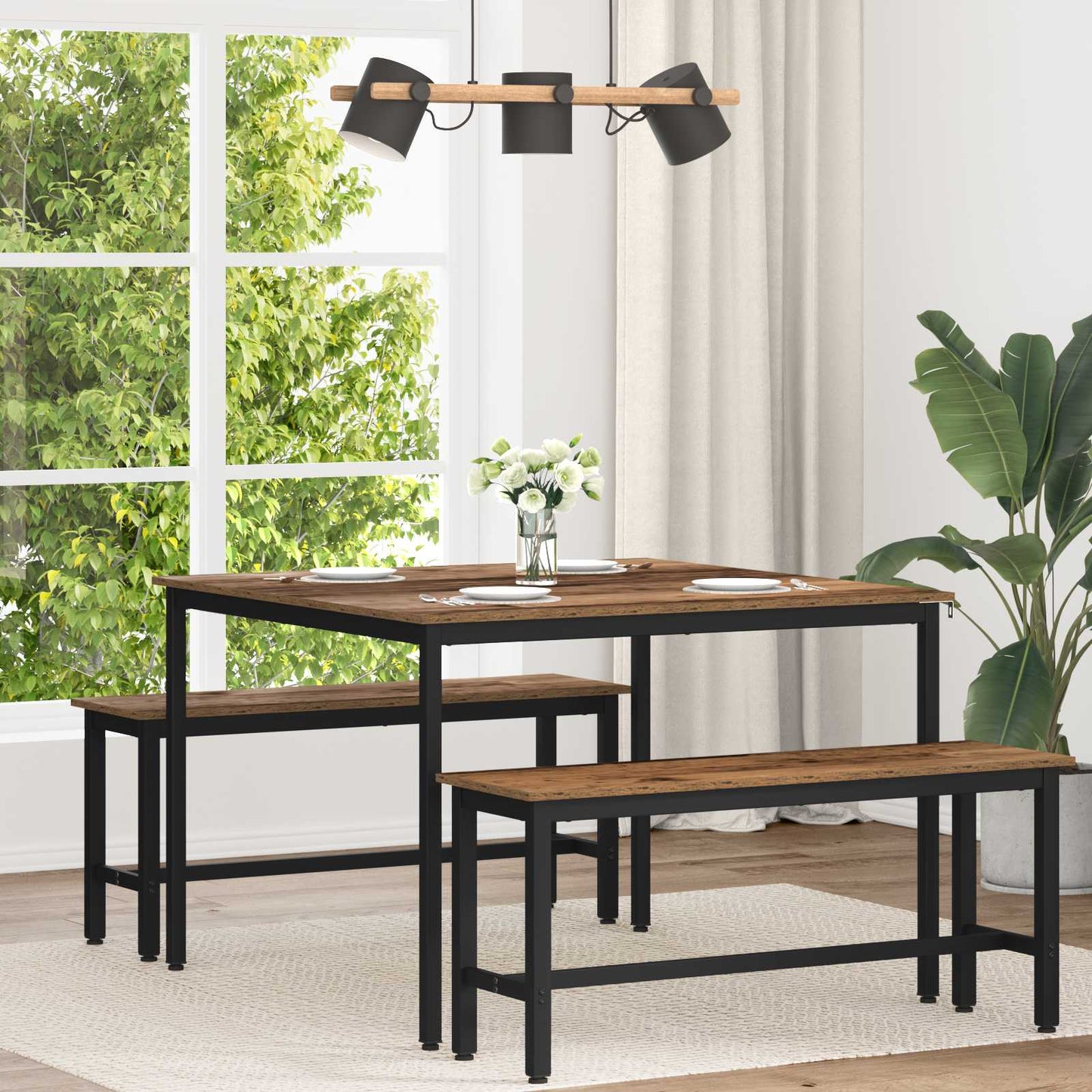 Dining Tables 110 x 110 x 75 cm METAL