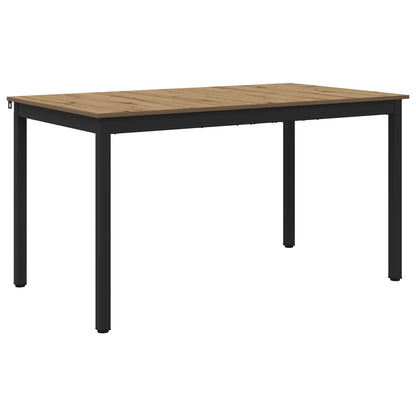 Dining Tables 140 x 80 x 75 cm METAL Rectangular