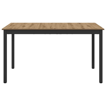 Dining Tables 140 x 80 x 75 cm METAL Rectangular