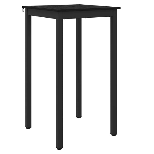 Standing Bar Table Engineered Wood Square