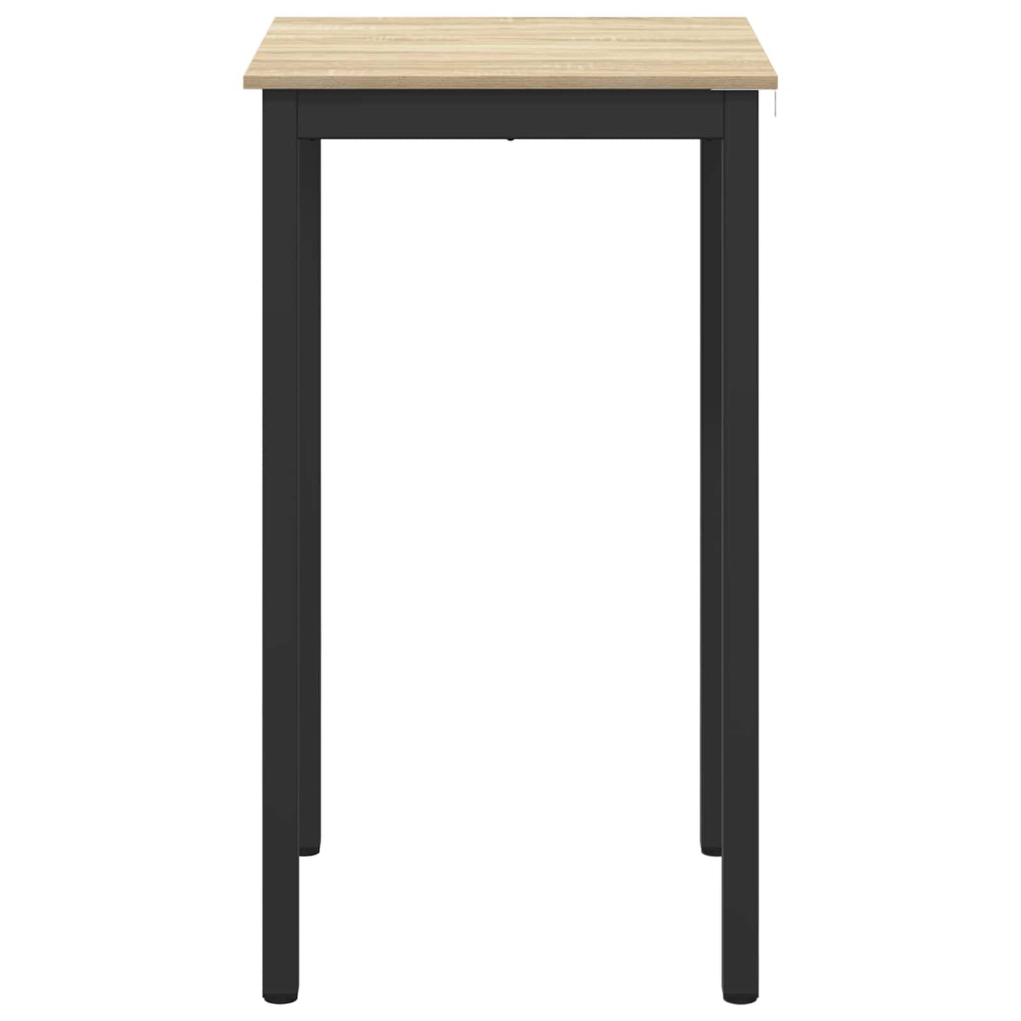 Standing Bar Table Engineered Wood Square