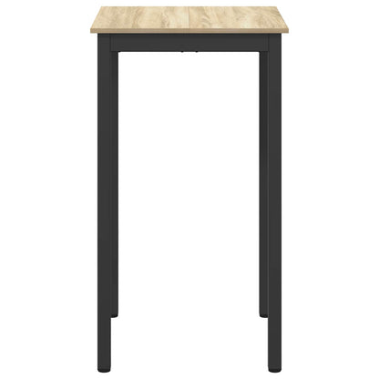 Standing Bar Table Engineered Wood Square