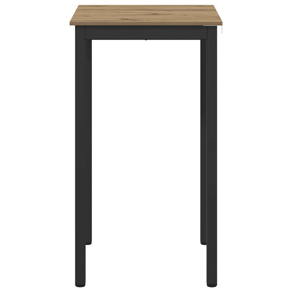 Standing Bar Table Engineered Wood Square