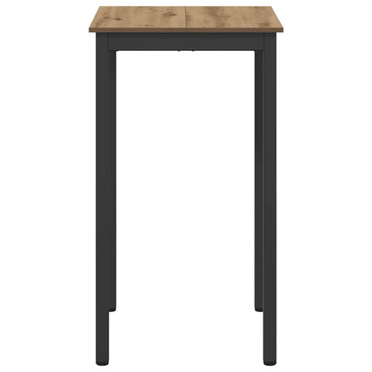 Standing Bar Table Engineered Wood Square