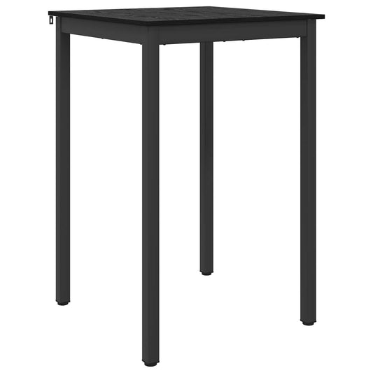 Standing Bar Table Engineered Wood Square