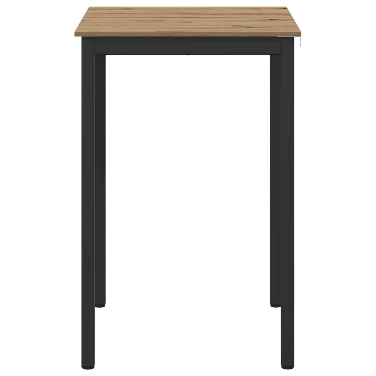 Standing Bar Table Engineered Wood Square