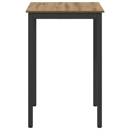 Standing Bar Table Engineered Wood Square