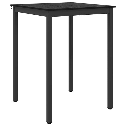 Standing Bar Table Engineered Wood Square