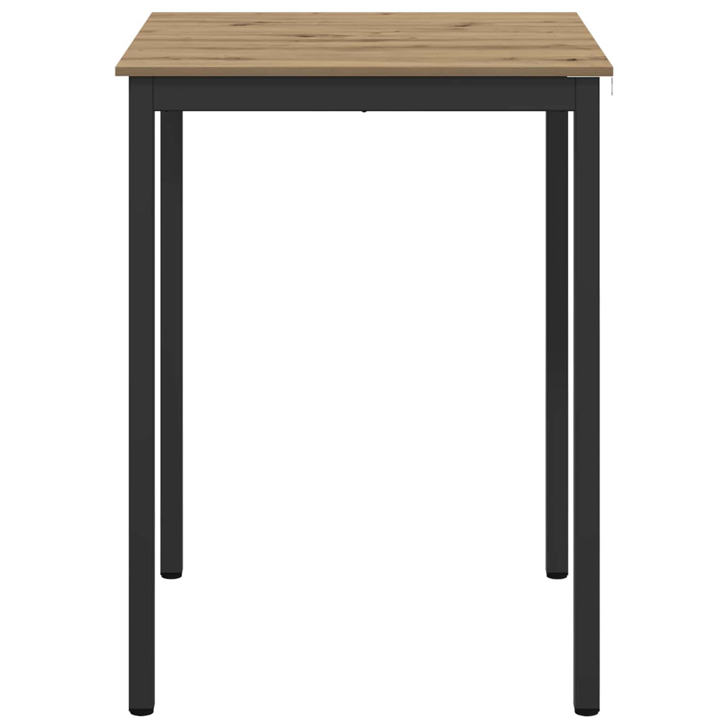 Standing Bar Table Engineered Wood Square