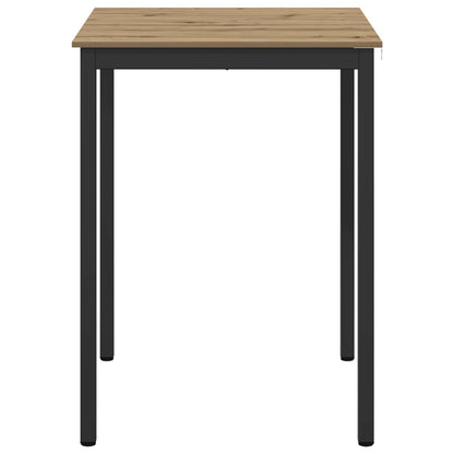 Standing Bar Table Engineered Wood Square