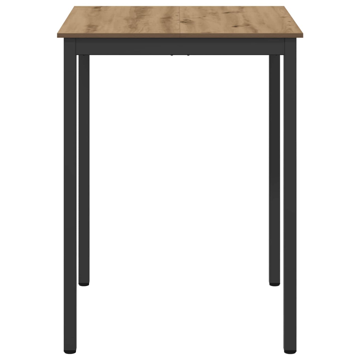 Standing Bar Table Engineered Wood Square