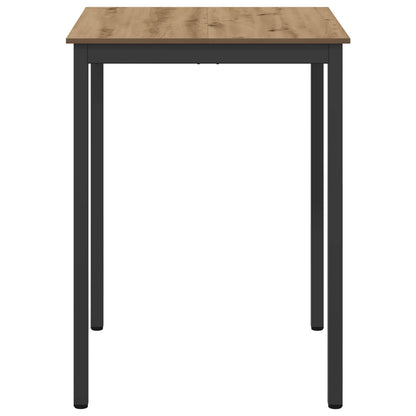 Standing Bar Table Engineered Wood Square