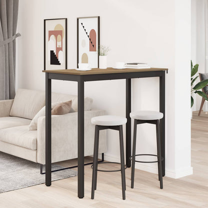 Standing Bar Table Engineered Wood Rectangular