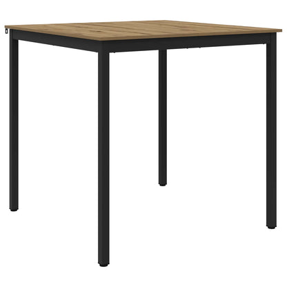 Standing Bar Table Engineered Wood Square