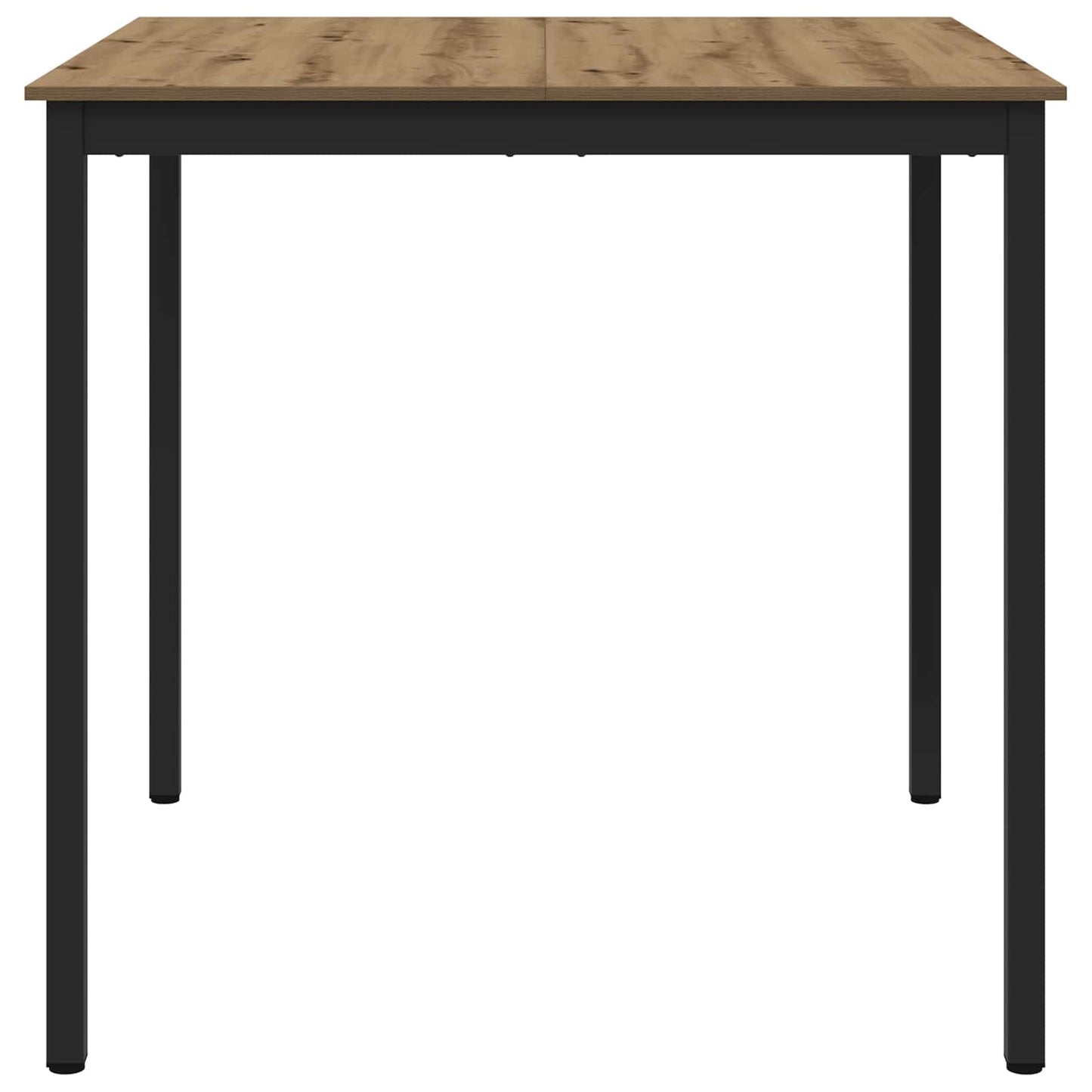 Standing Bar Table Engineered Wood Square