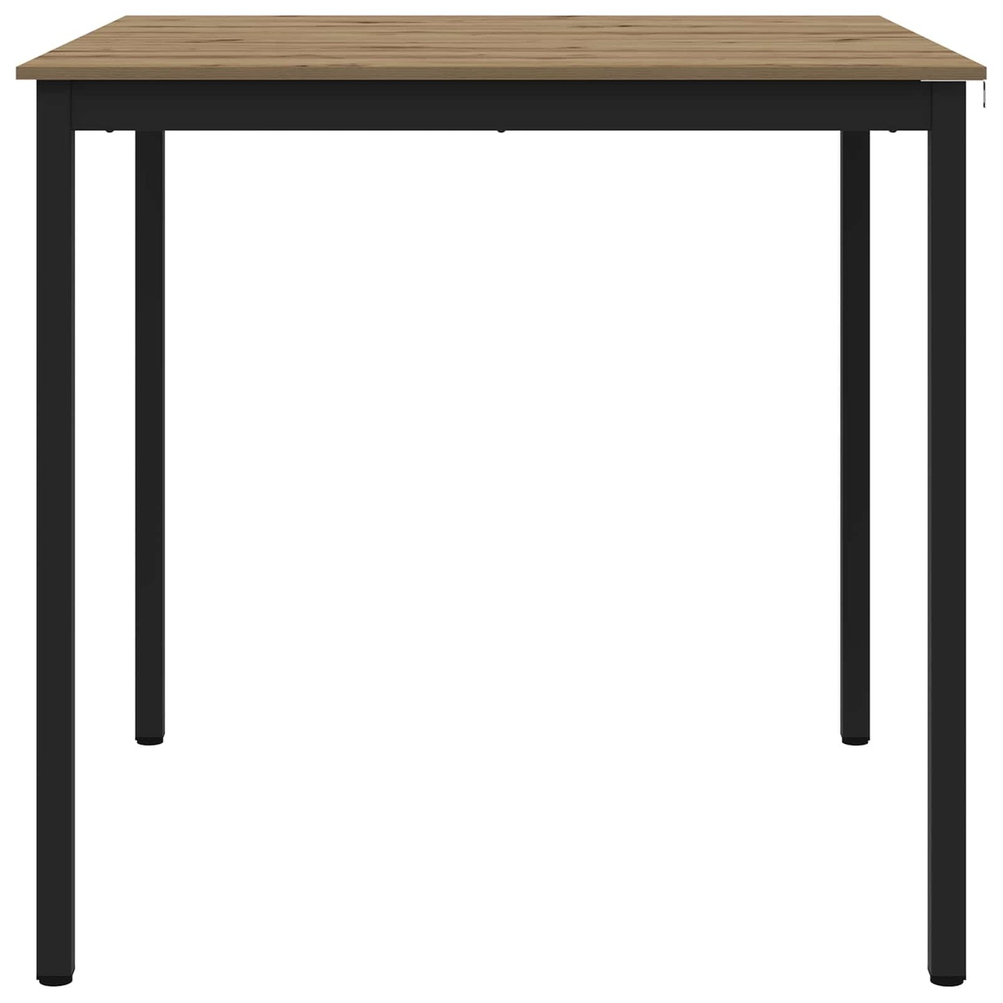 Standing Bar Table Engineered Wood Square