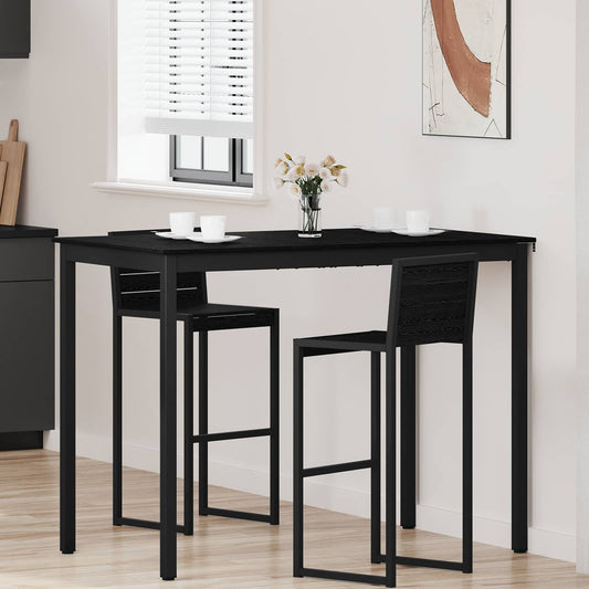 Standing Bar Table Engineered Wood Rectangular