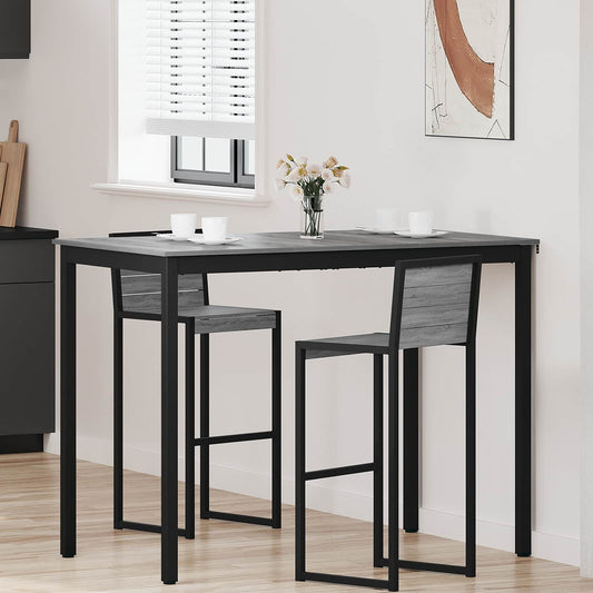 Standing Bar Table Engineered Wood Rectangular
